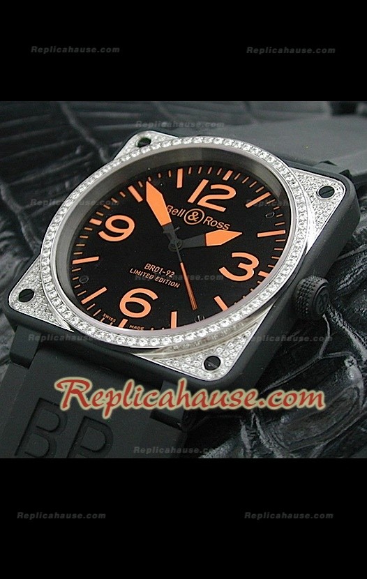 Bell y Ross BR01-92 Reloj Suizo en PVD 