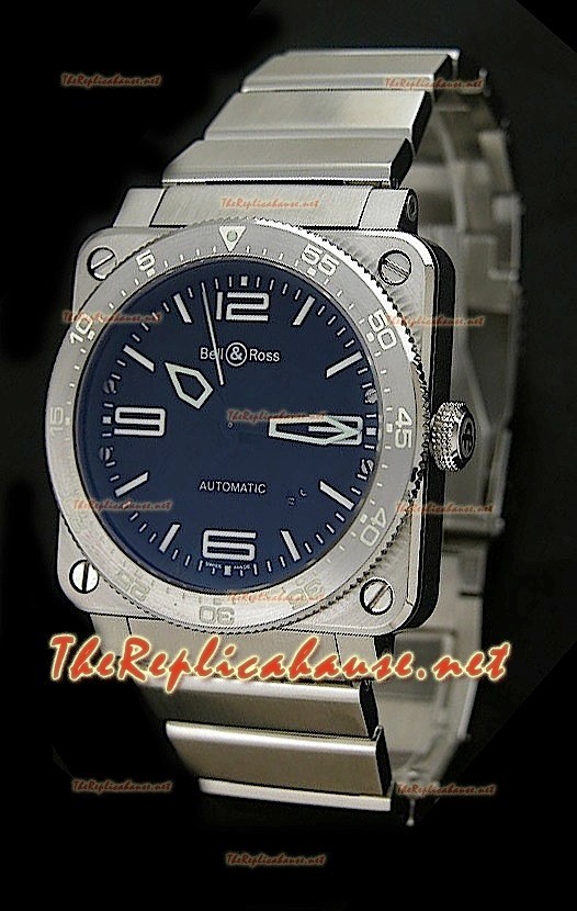 Instrumento Bell y Ross BR02-88 con SSB
