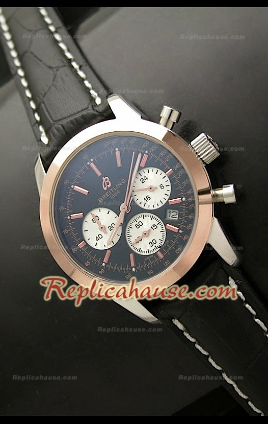 Breitleng Transocean Reloj Japonés de Cuarzo- 35MM