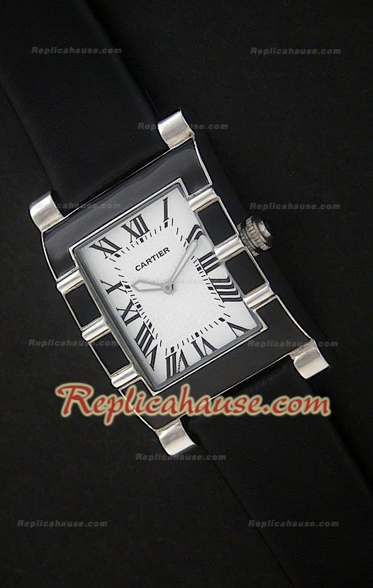 Cartier Tank Reloj Japonés con Movimiento de Cuarzo