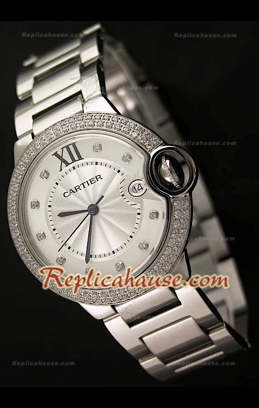 Ballon De Cartier Reloj Mediano de Cuarzo - 36MM
