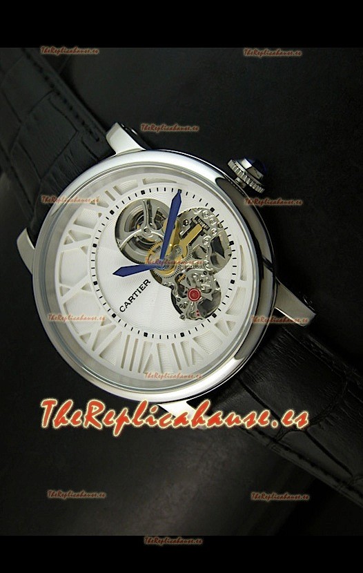 Rotonda De Cartier Cadran Love, Réplica Japonesa – Carcasa de acero inoxidable 