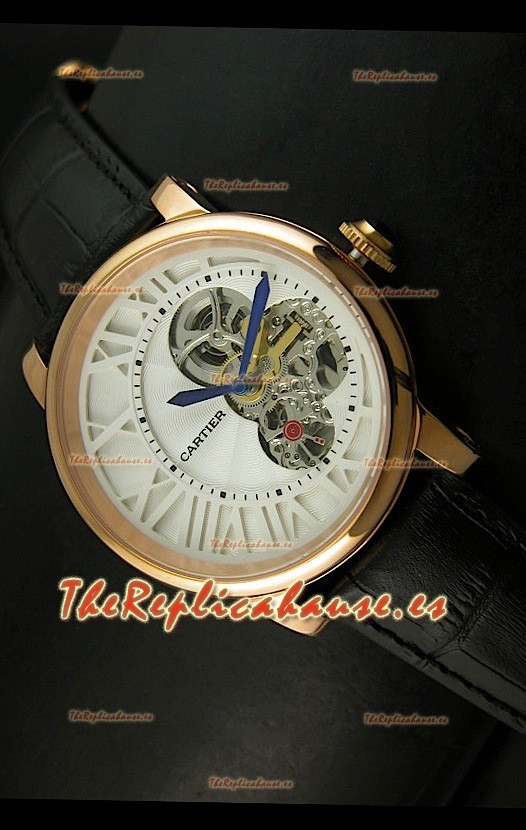 Rotonda De Cartier Cadran Love, Réplica Japonesa – Carcasa de oro amarillo 