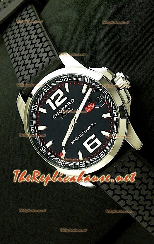 Chopard Mille Miglia Gran Turismo XL Reloj Suizo con Esfera de color Negro 