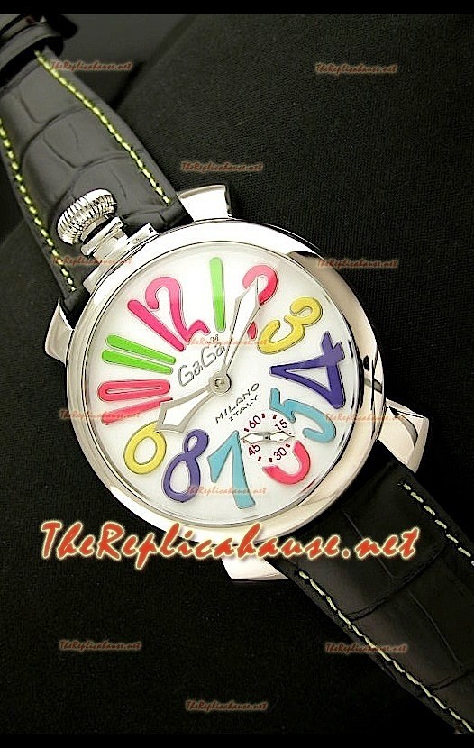 GaGa Milano Reloj Manual en Acero - 48MM 