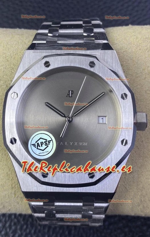 Audemars Piguet Royal Oak 1017 ALYX 9SM Edición Réplica Suiza - Dial Gris Oscuro Acero