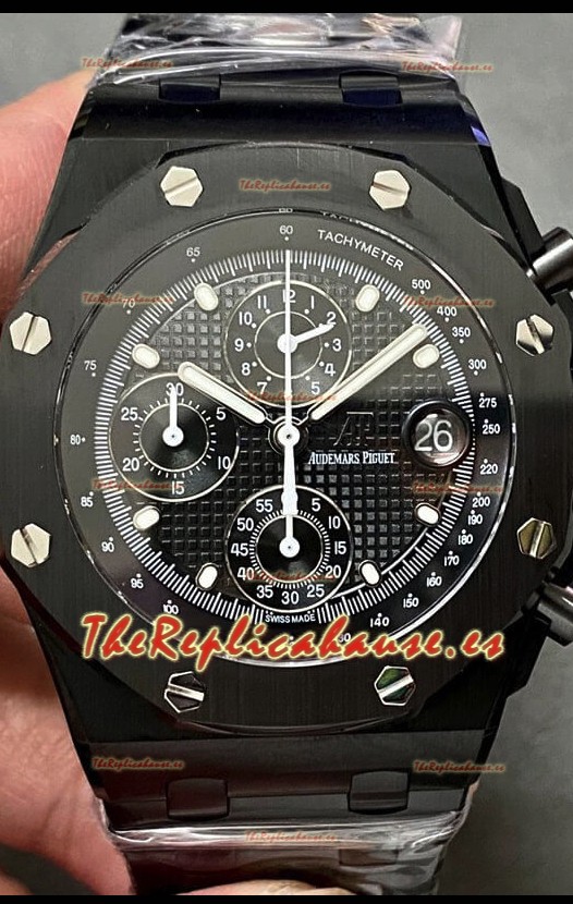 Audemars Piguet Royal Oak Offshore Cronómetro Revestimiento DLC Reloj Réplica 1:1