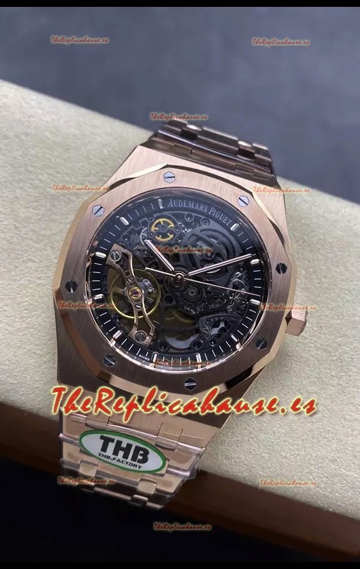 Audemars Piguet Royal Oak Double Balance Wheel Openworked Edition 1:1 Reloj Réplica Superclone