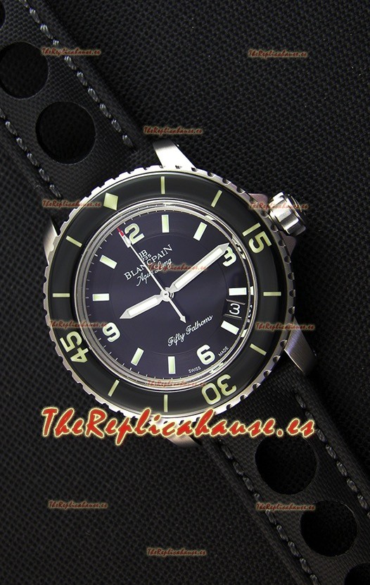 Blancpain Fifty Fathoms Reloj Réplica Suizo a Espejo 1:1 - Edición Aqua Lung Tribute