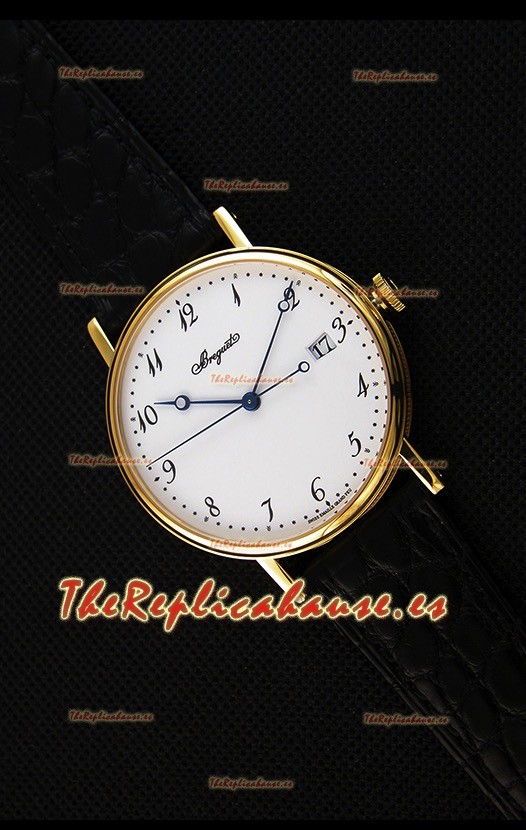 Breguet Classique 5177BA/29/9V6 Reloj en Oro Amarillo con Marcadores de Hora en Numeros Arábigos