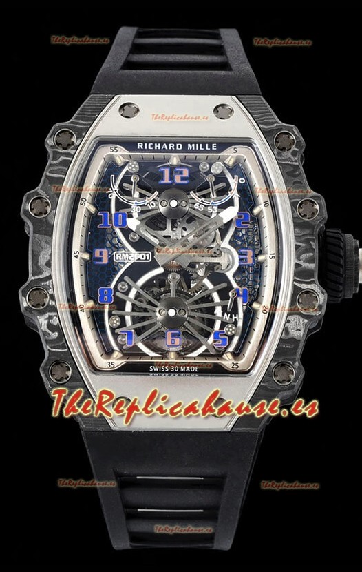 Richard Mille RM21-01 Aerodyne Tourbillon Edition Reloj Réplica a Espejo 1:1