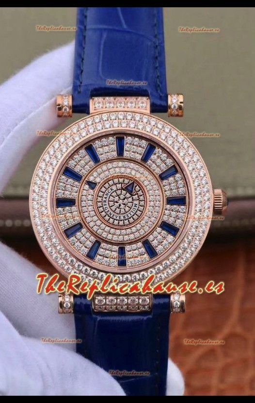 Franck Muller Doble Misterio Reloj Répliza a espejo 1:1 - 42MM