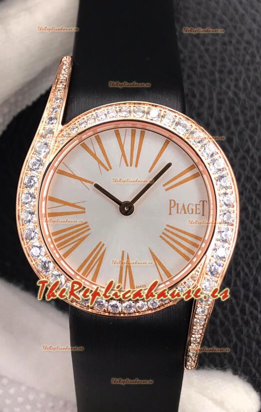 Piaget Limelight Gala Edition Reloj Repliza de Cuarzo Suizo en calidad espejo 1:1Oro Rosado 