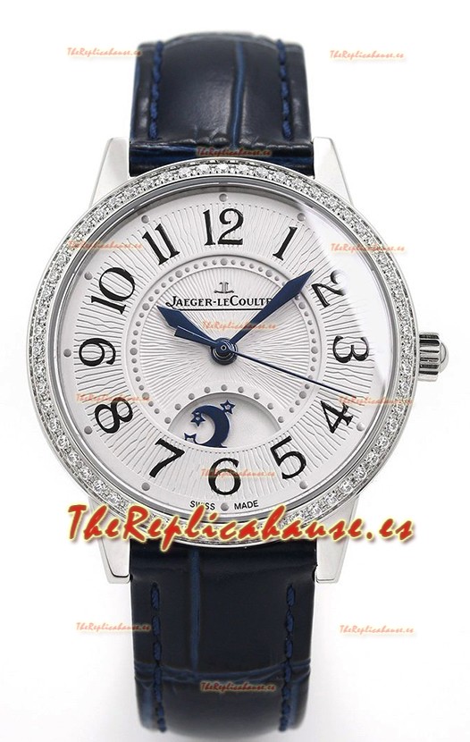 Jaeger-LeCoultre Rendez-Vous Acero Dia y Noche Reloj Suizo Réplica Espejo 1:1