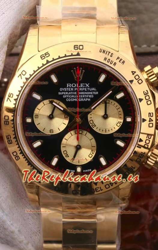 Rolex Cosmograph Daytona 116508 Oro Amarillo Movimiento Original Cal.4130 - Reloj de Acero Ultimate 904L