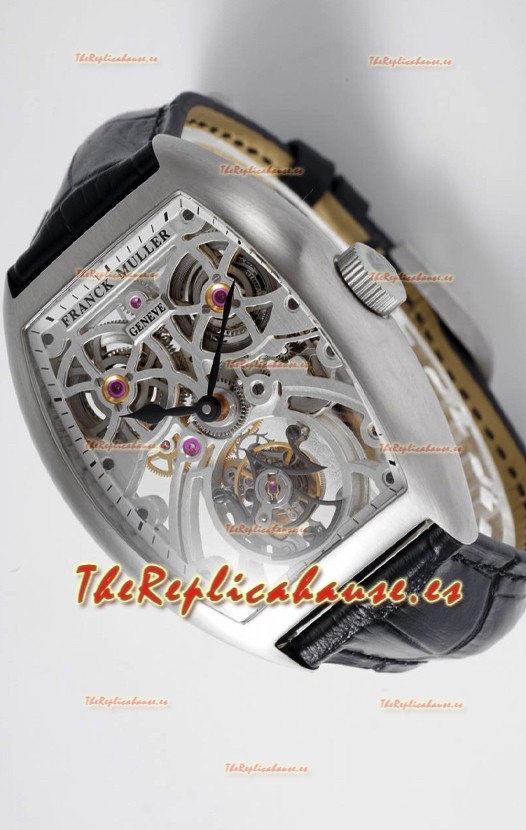 Franck Muller Fast Edición Tourbillon Reloj Réplica Suizo a Espejo 1:1 Caja Acero