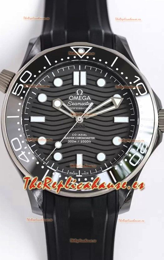 Omega Seamaster 300M Master Chronometer Caja Cerámica Reloj Suizo Réplica a Espejo 1:1