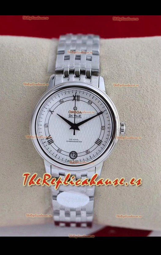 Omega De Ville Edition Reloj Suizo Automático Caja en Acero Inoxidable