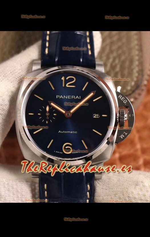 Panerai Luminor Edición DUE PAM927 Reloj Réplica Suizo a espejo 1:1 Caja en Acero 42MM