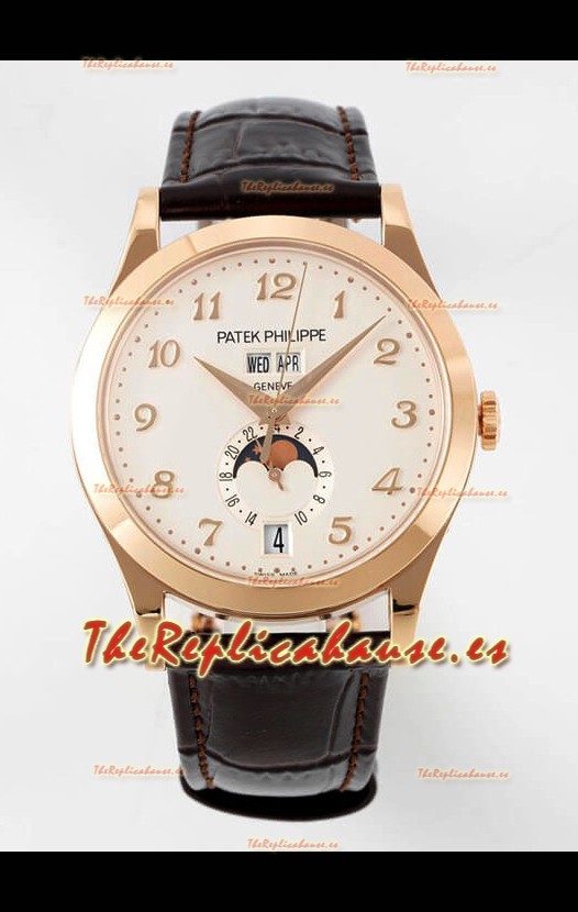 Patek Philippe Annual Calendar 5396R-012 Complications Reloj Réplica Suizo Dial Blanco