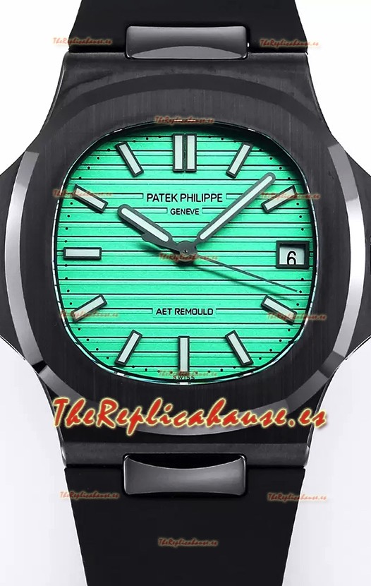 Patek Philippe Nautilus 5711 AET Edición Remould Green Plate Reloj Réplica Suizo