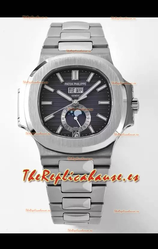 Patek Philippe Nautilus 5726A Dial Negro Versión 2023 Actualizada Réplica 1:1