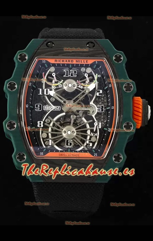 Richard Mille RM21-02 Edición Tourbillon Aerodyne Reloj Réplica Espejo 1:1