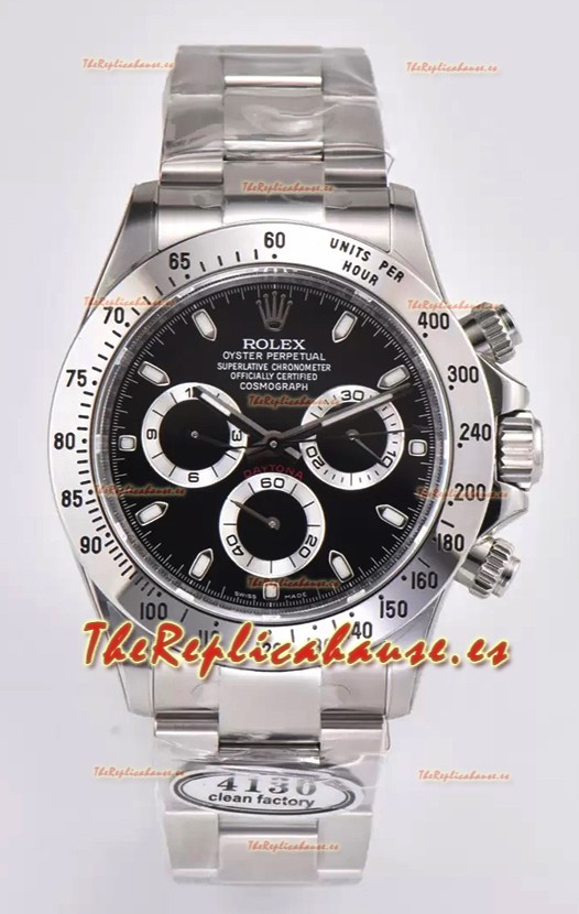 Rolex Cosmograph Daytona M116520-78590 Movimiento Original Cal.4130 - Reloj Acero 904L