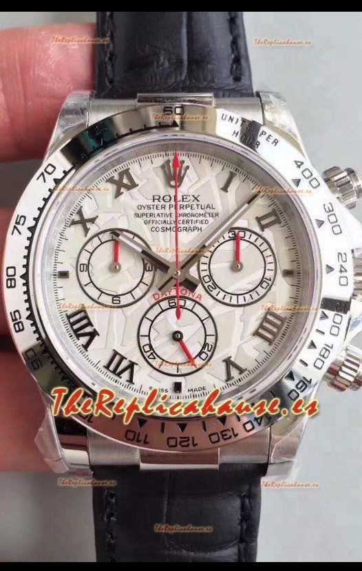 Rolex Cosmograph Daytona 116508 Oro Amarillo Movimiento Original Cal.4130 - Reloj de Acero Ultimate 904L Mejorado