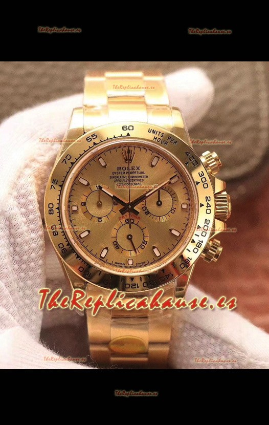 Rolex Cosmograph Daytona 116598 Acero Inoxidable 904L a Espejo 1:1 Movimiento Cal.4130
