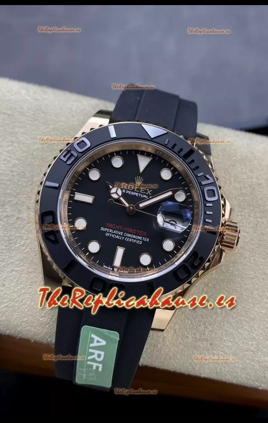 Rolex Yachtmaster m126655 Oro Rosado 40MM Cal.3135 Reloj Suizo Acero 904L Ultimate 1:1