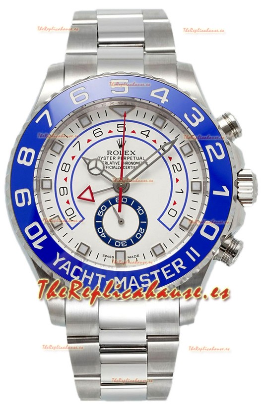 Rolex Yachtmaster II Acero Inoxidable Ref.116680 Reloj Réplica Espejo 1:1 Acero 904L