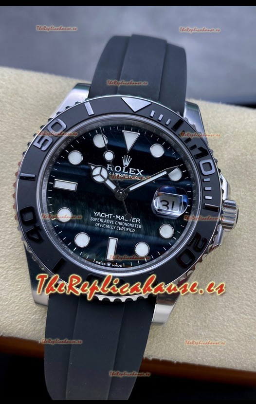 Rolex Yachtmaster 226659 Oro Blanco Falcon's Eye 42MM Cal.3235 Reloj Répilca Suizo Espejo1:1 Ultimate Acero 904L 