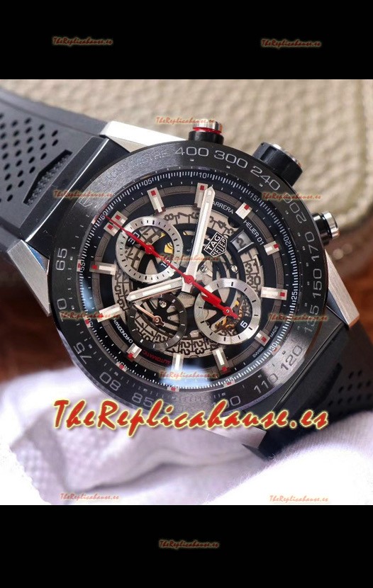 Tag Heuer Carrera Heuer Reloj Réplica Suiso 01 en Caja de Acero