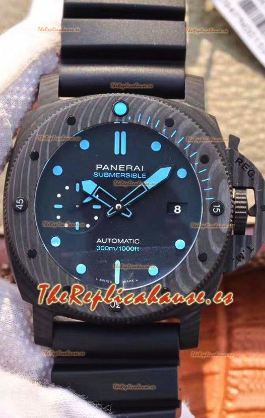 Panerai Luminor Submersible Carbotech PAM1616 Reloj Réplica Suizo a Espejo 1:1 47MM