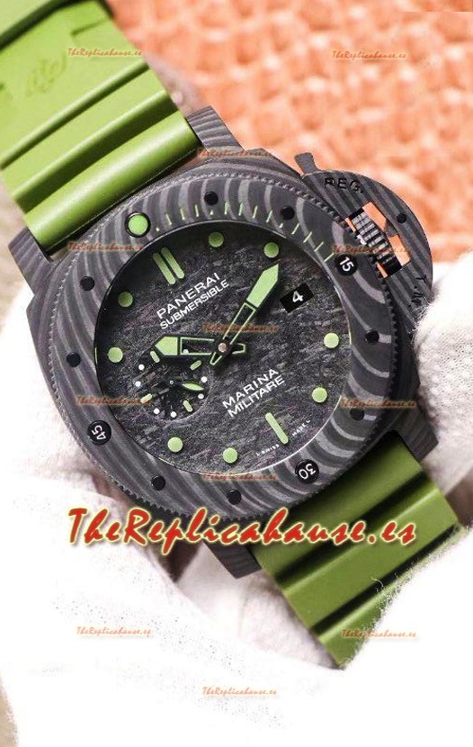 Panerai Luminor Submersible Militare Carbotech PAM961 Reloj Réplica Suizo a Espejo 1:1 47MM