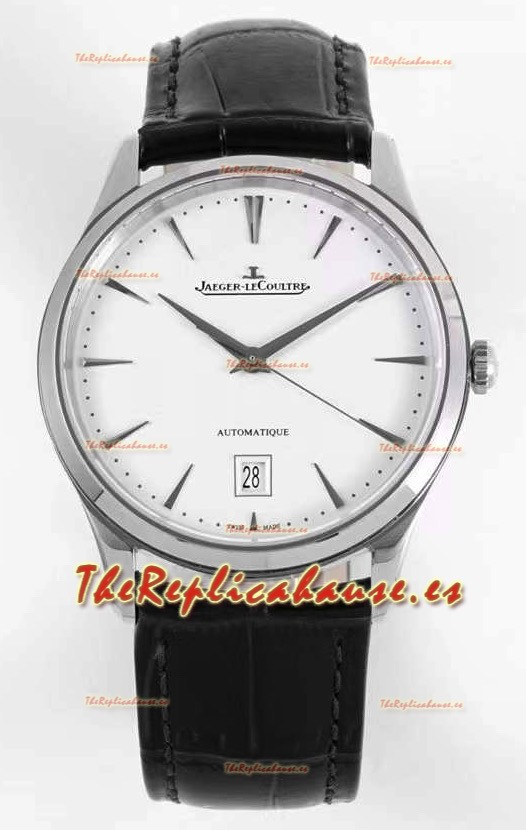 Jaeger LeCoultre Master Ultra Fino Reloj Réplica Suizo a espejo 1:1 de Acero Inoxidable