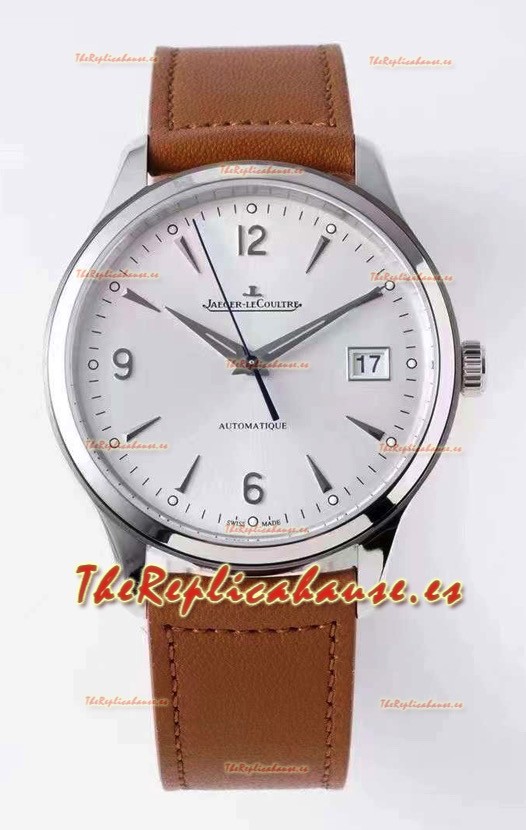 Jaeger LeCoultre Master Control Date Reloj Réplica Suizo a espejo 1:1 en Acero Inoxidable