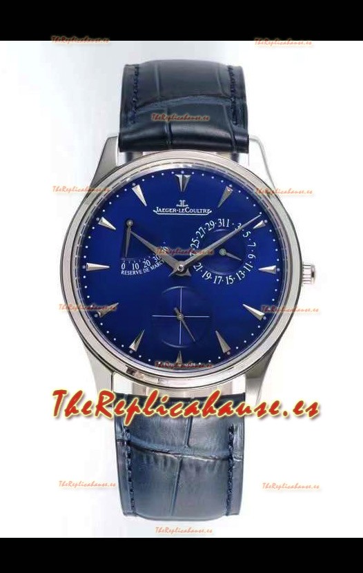Jaeger-LeCoultre Master Ultra Fino Réserve De Marche Reloj Réplica a Espejo 1:1