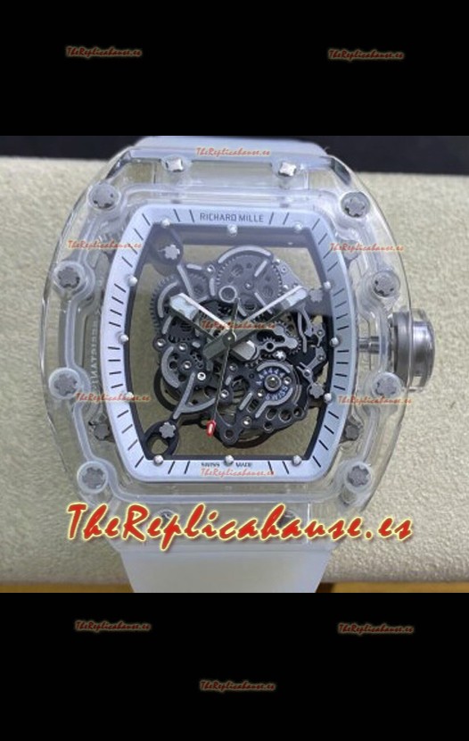 Richard Mille RM35-02 Caja Transparente Reloj Réplica Suizo
