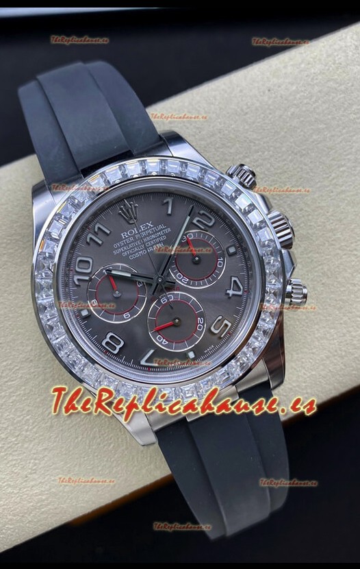 Rolex Cosmograph Daytona 116519 Dial Gris Movimiento Cal.4130 - Reloj Acero 904L