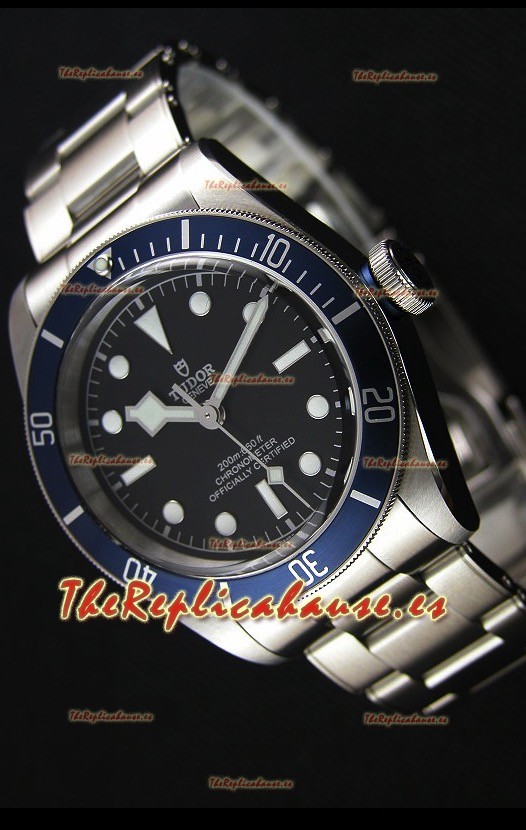 Tudor Heritage Black Bay Shield Reloj Réplica Suizo a Espejo 1:1