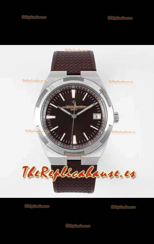 Vacheron Constantin Overseas Reloj Réplica Suizo a Espejo 1:1 Correa Marrón