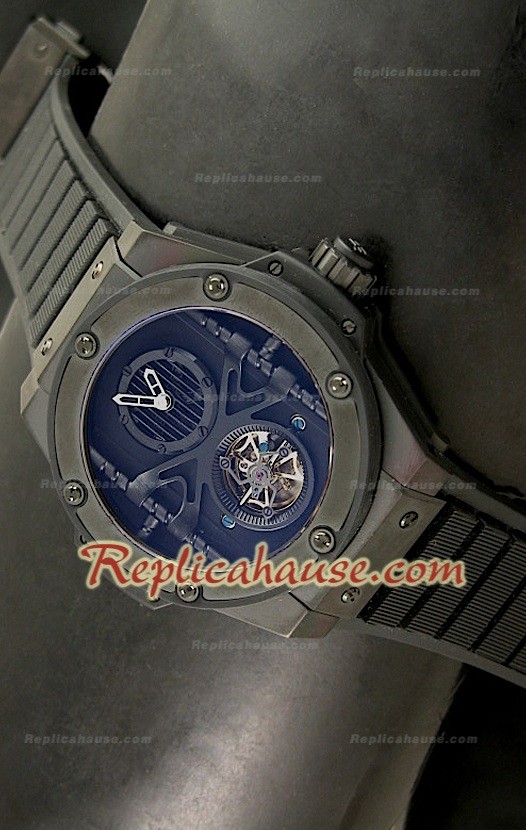Hublot Big Bang Keng Power Tourbilon Reproducción Japonesa del Reloj en PVD 
