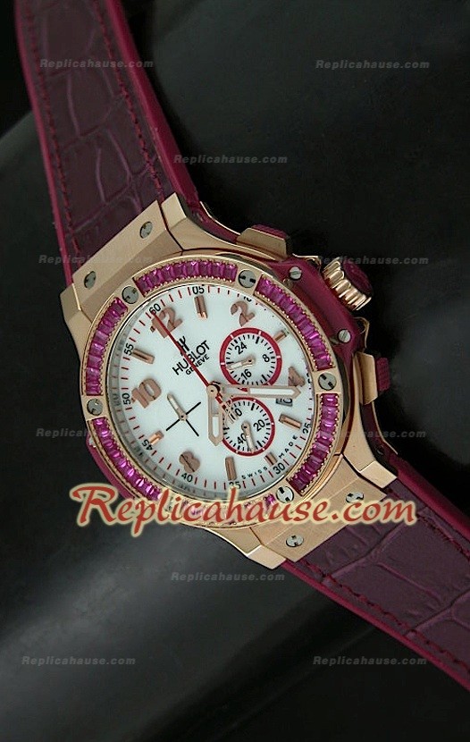 Hublot Big Bang Reloj Oro Rosa para Señoras - 38MM