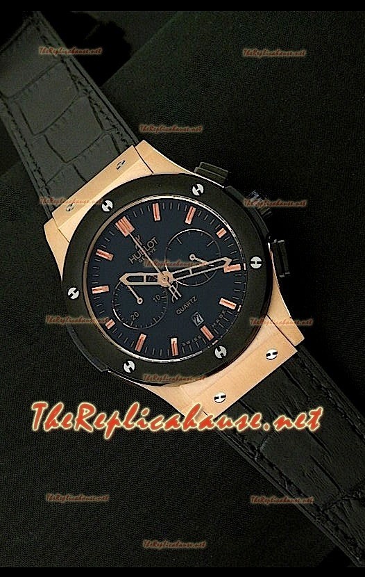 Hublot Vendome Reloj Japonés Oro Rosa y Cronógrafo 
