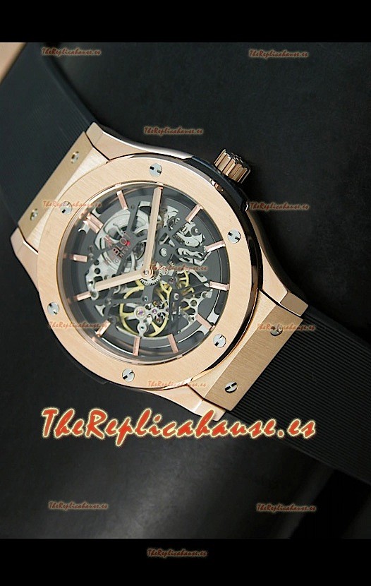 Hublot Classic Fusion Réplica Japonesa en carcasa de oro rosado