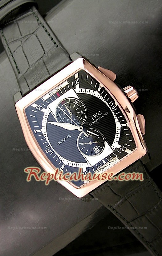 Reloj Japonés en Oro Rosa IWC Da Venci Kurt Klaus Edición Limitada 