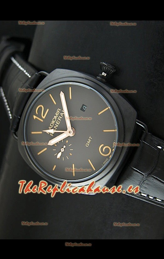 Panerai Radiomir GMT Replica Japonesa con Carcasa de PVD