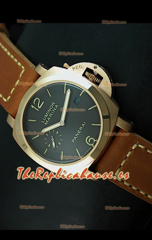 Panerai Luminor Marina 42 mm. Replica Japonesa Acero Inoxidable